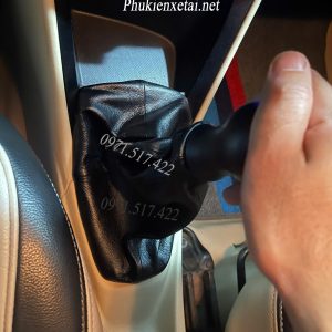 Chụp bụi cần số Vios da thật